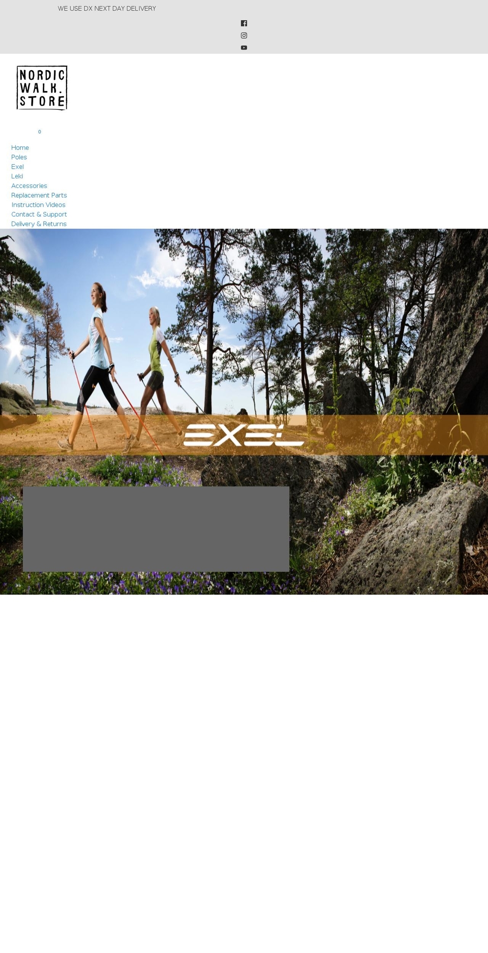 nordicwalk.store shopify website screenshot