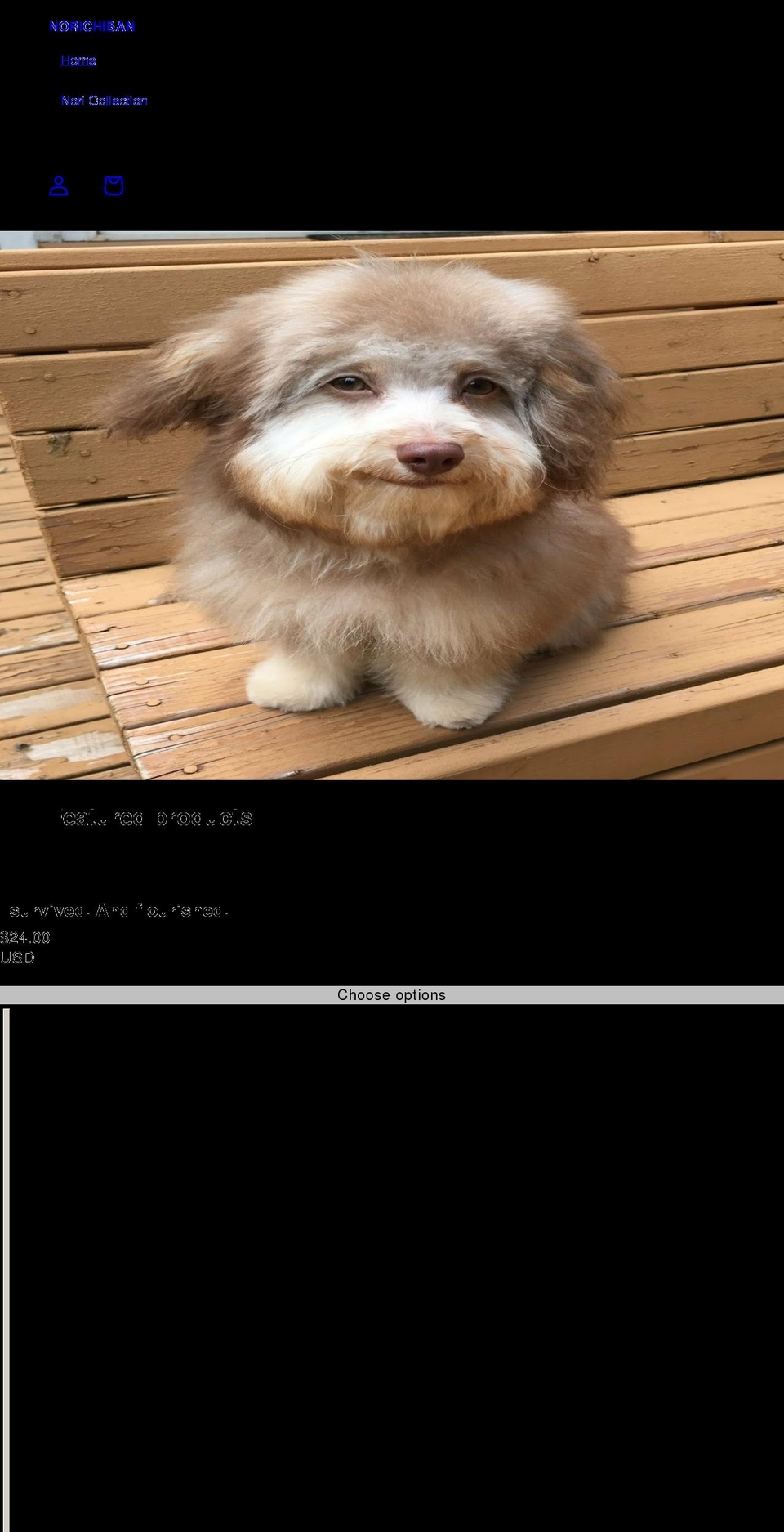 norichiban.com shopify website screenshot