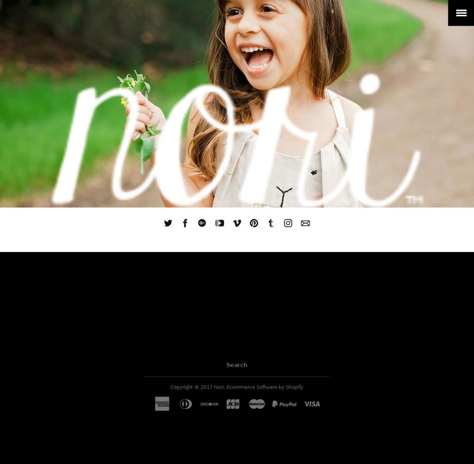 norichild.com shopify website screenshot