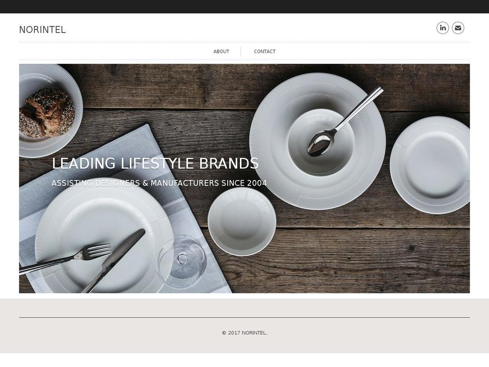 norintel.com shopify website screenshot