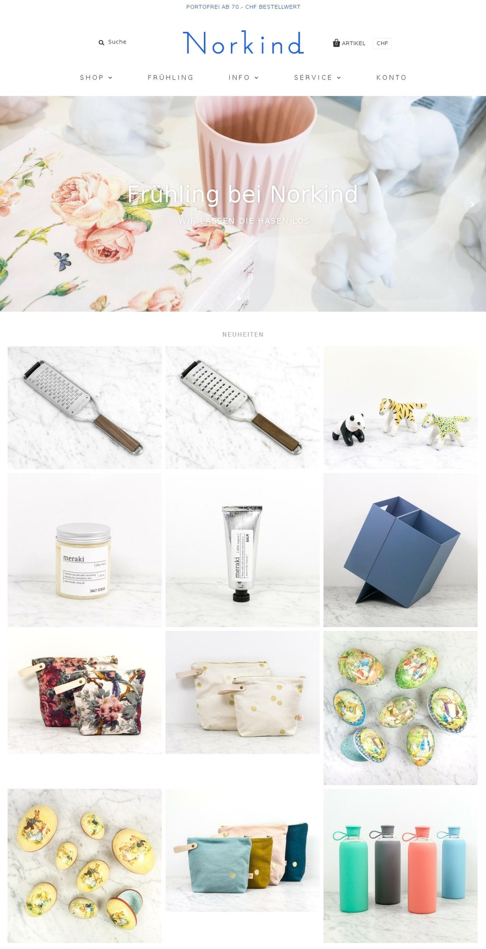 norkind.com shopify website screenshot