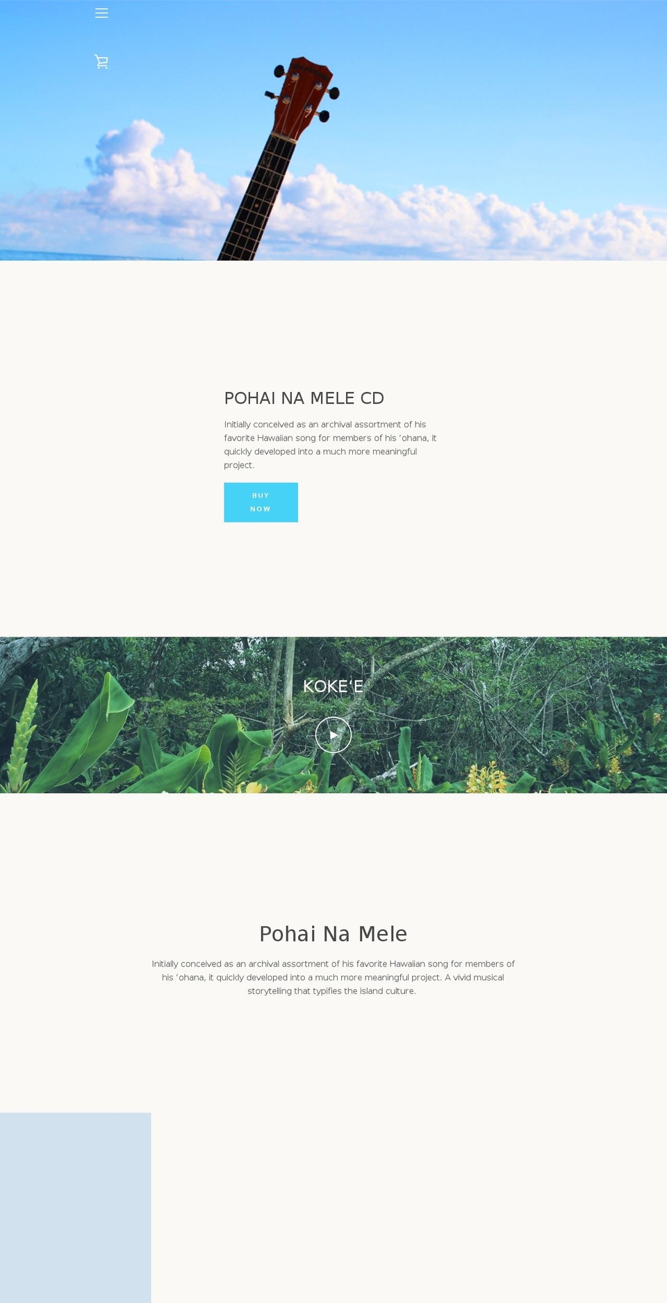 normandecosta.com — Shopify storefront screenshot