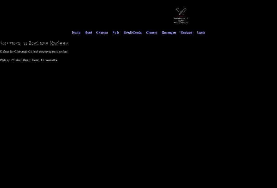 normanvillemeatandseafood.com.au shopify website screenshot