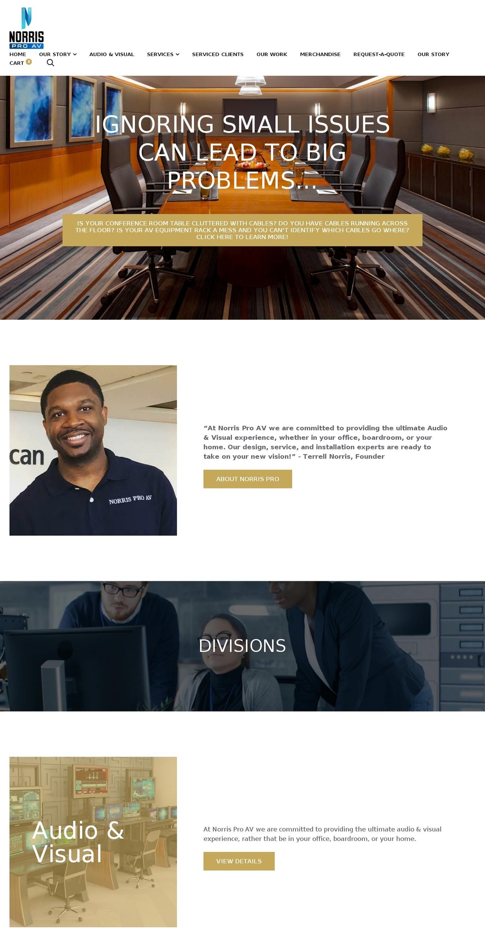 norrisproav.com — Shopify storefront screenshot