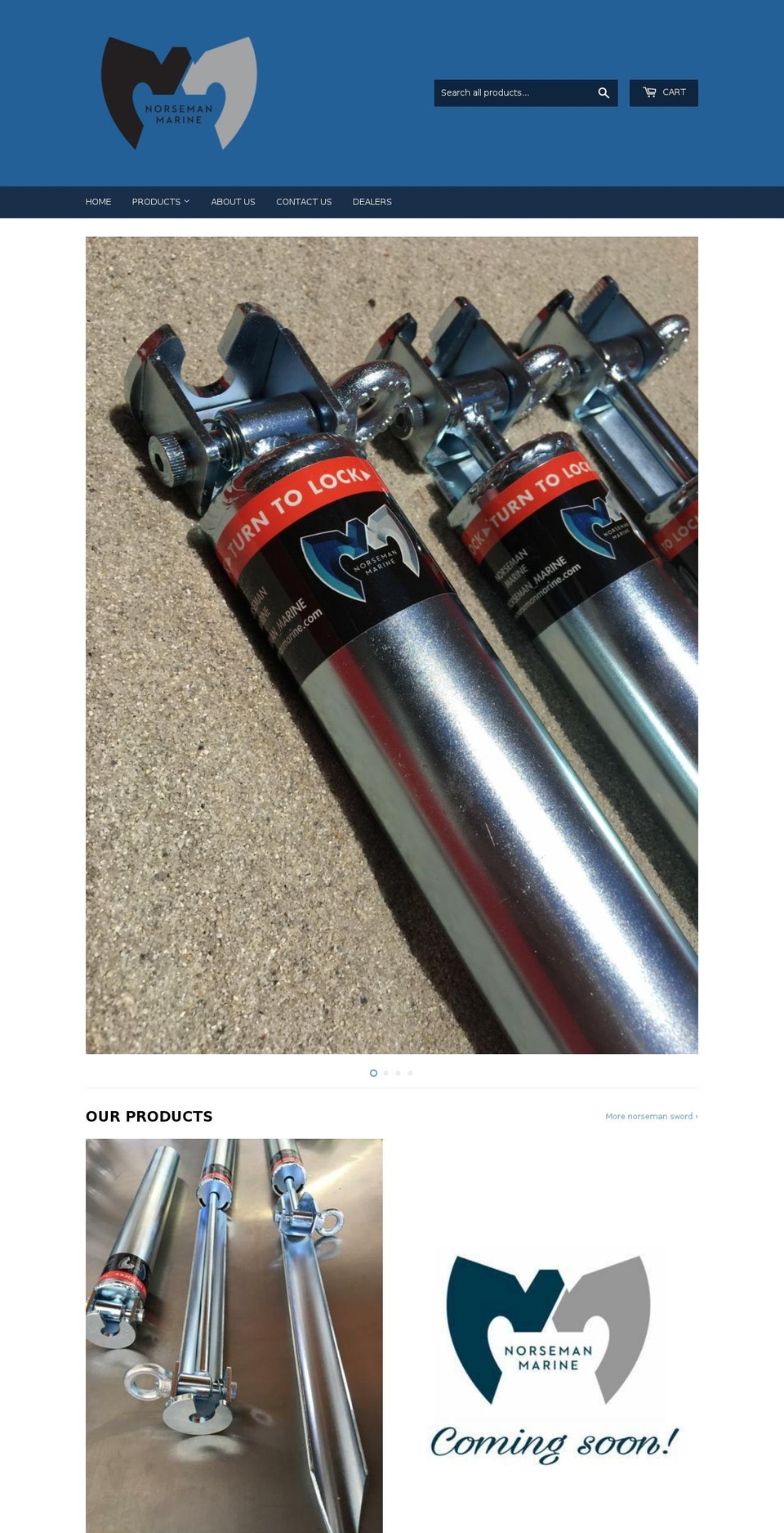 norsemanmarine.com shopify website screenshot