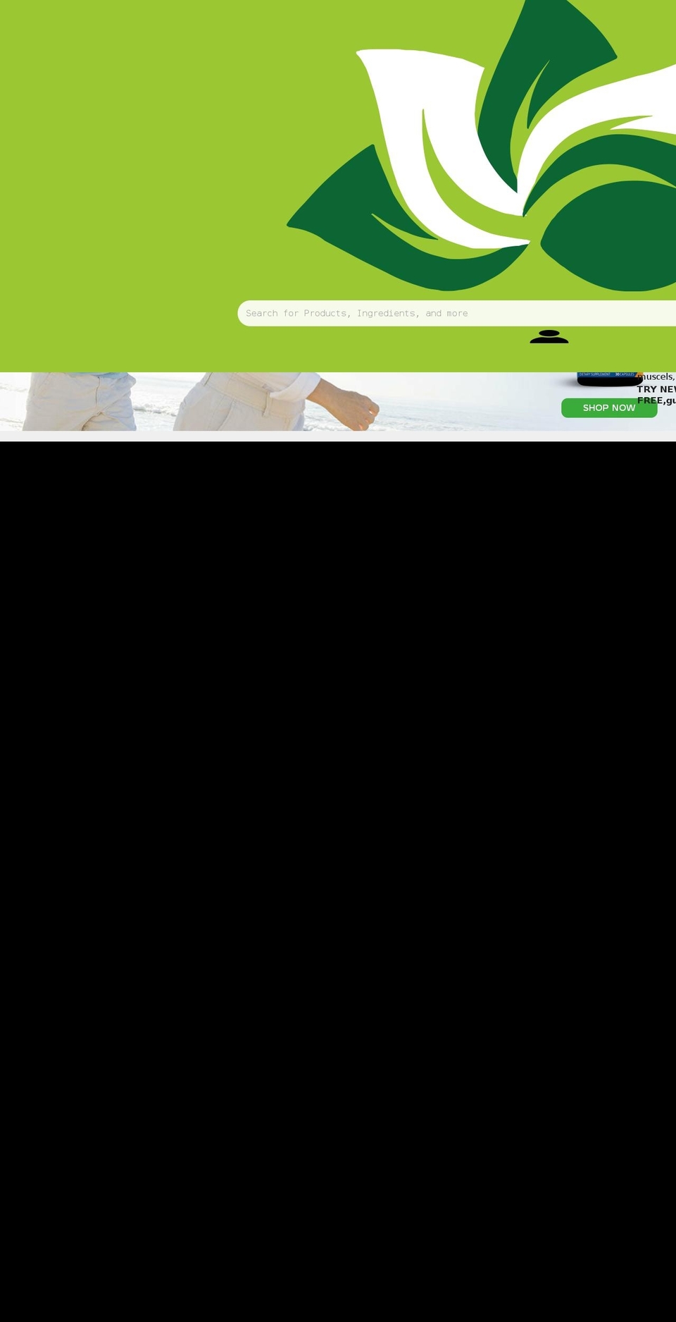 northamericannutra.com shopify website screenshot