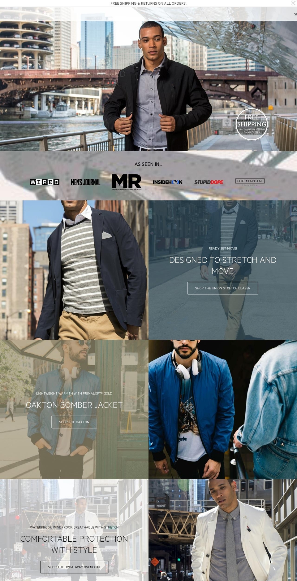 northandmark.com shopify website screenshot
