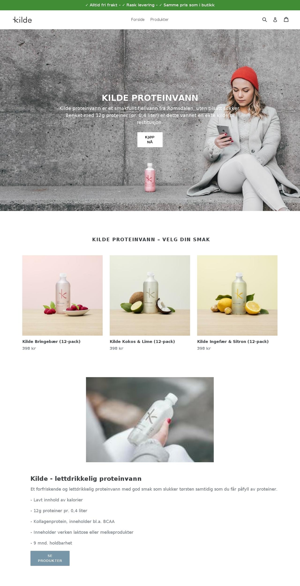 northbeverage.com — Shopify storefront screenshot