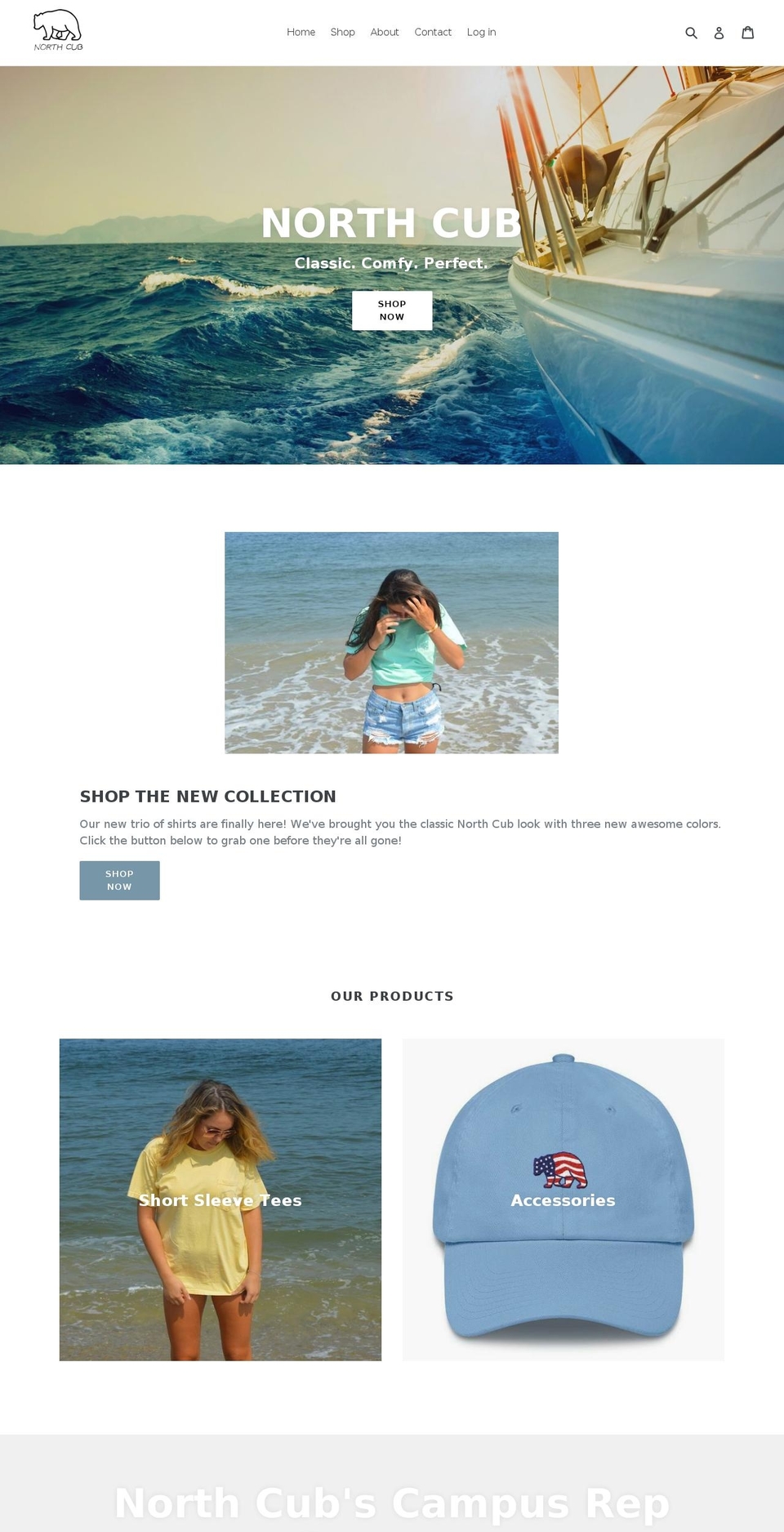 northcub.com shopify website screenshot
