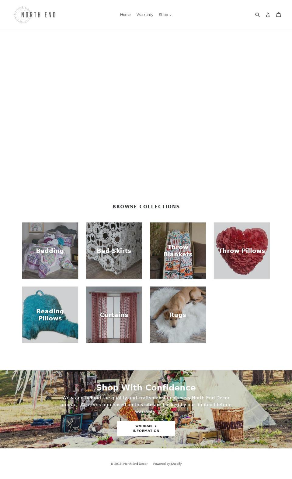 northenddecor.com — Shopify storefront screenshot