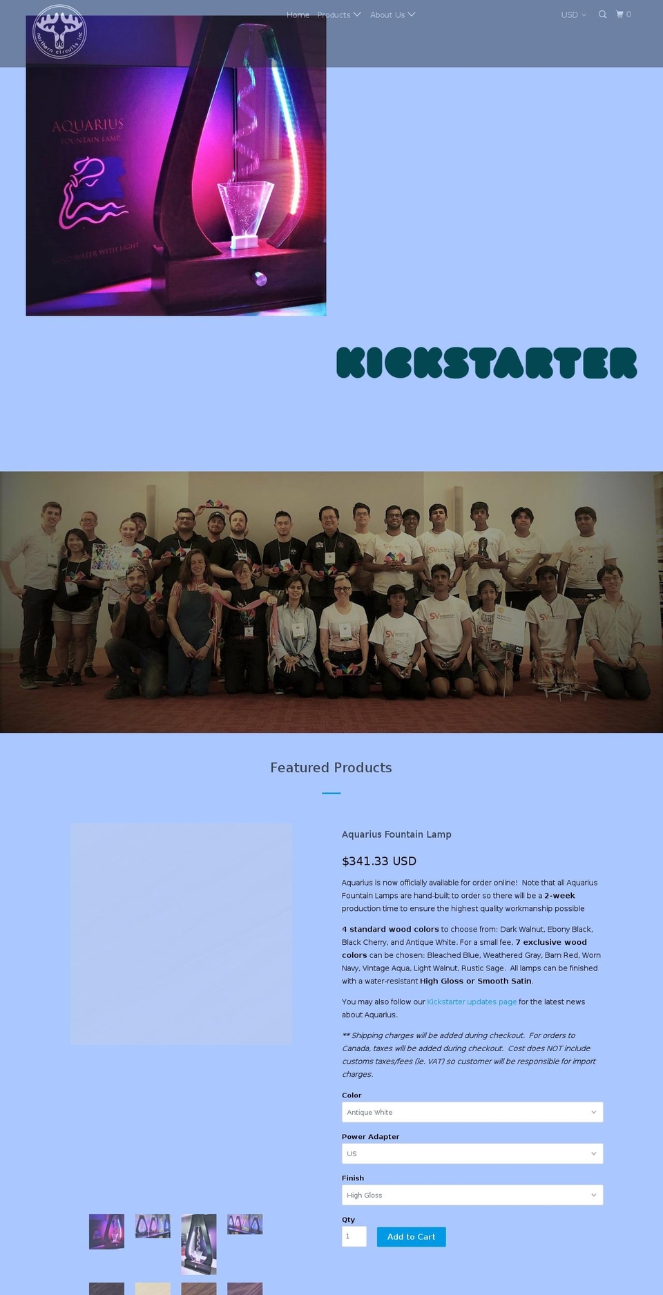 northern-circuits.com — Shopify storefront screenshot