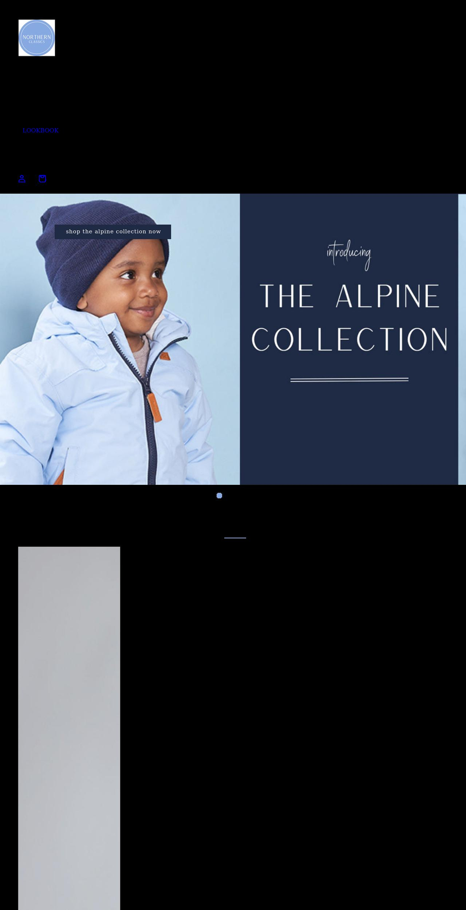 northernclassics.com shopify website screenshot