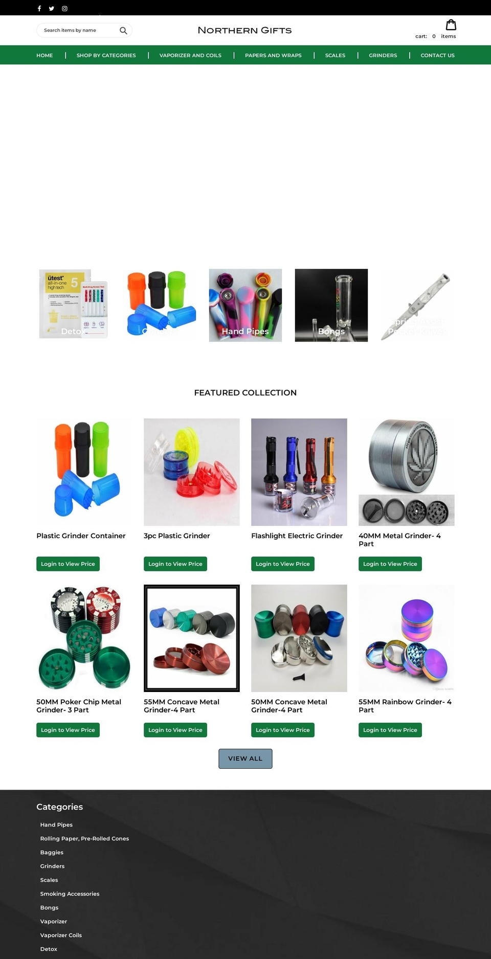 northerngifts.ca shopify website screenshot