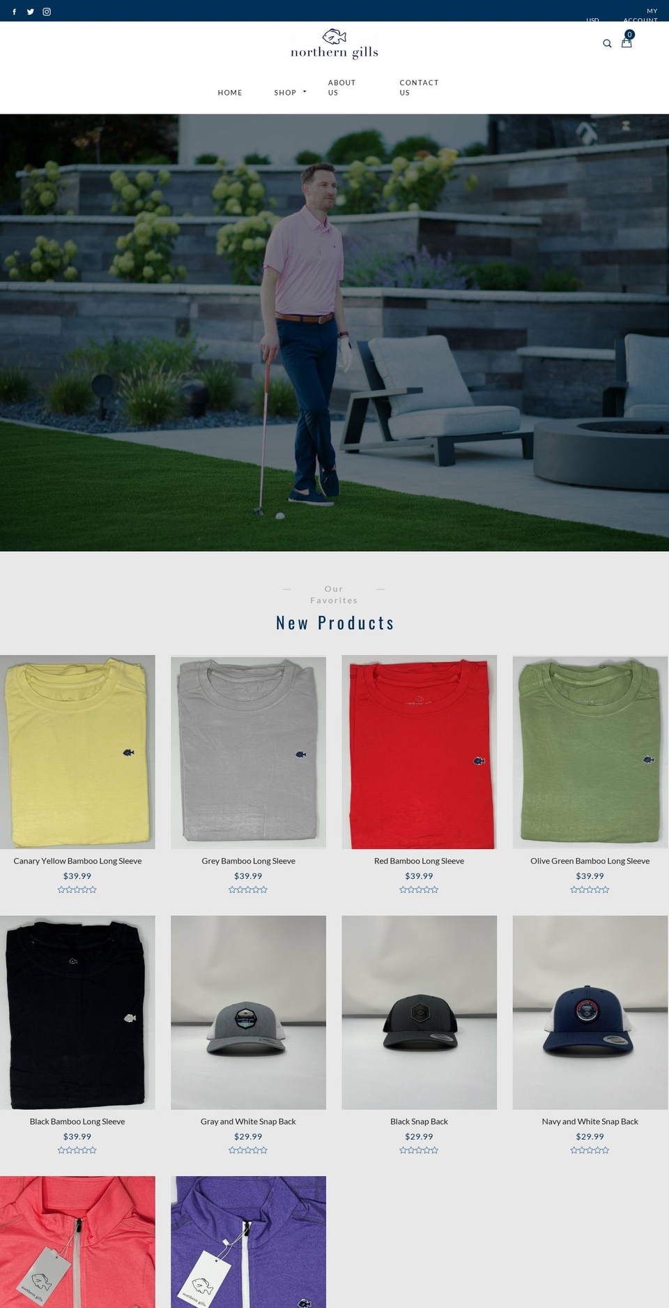 northerngills.com shopify website screenshot