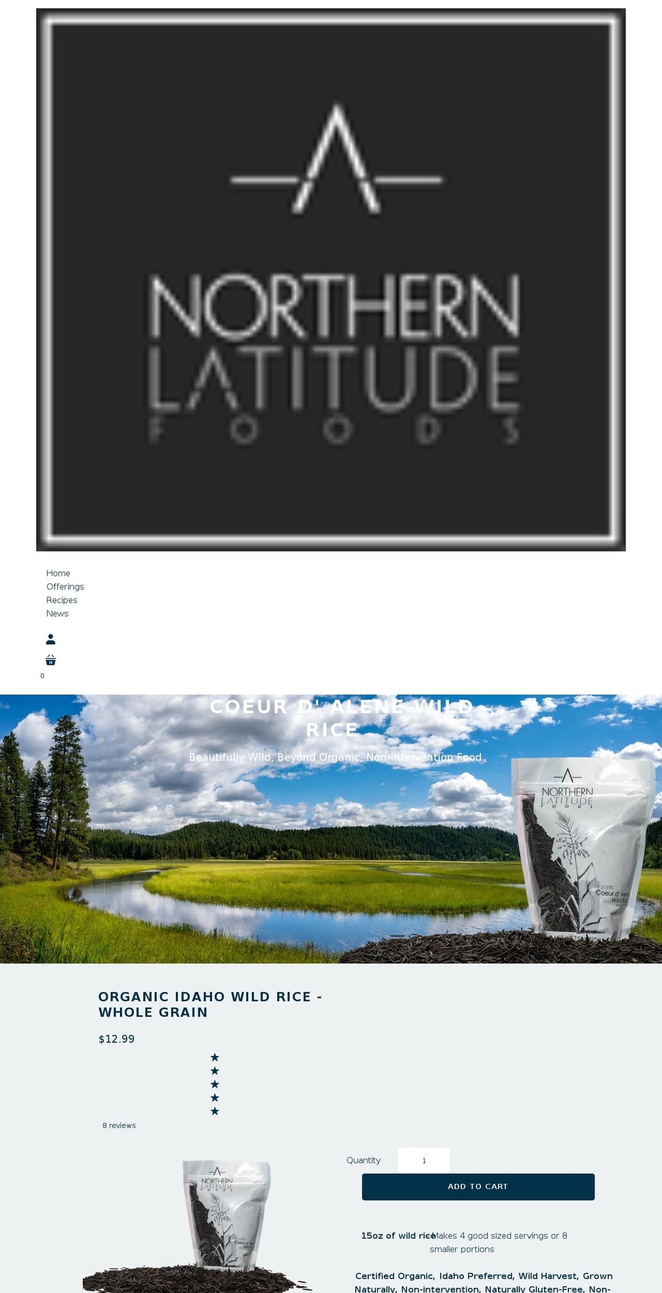 northernlatfoods.com shopify website screenshot