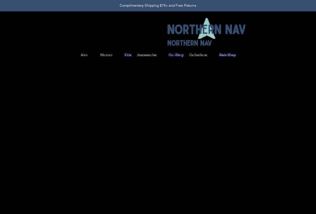 northernnav.com shopify website screenshot