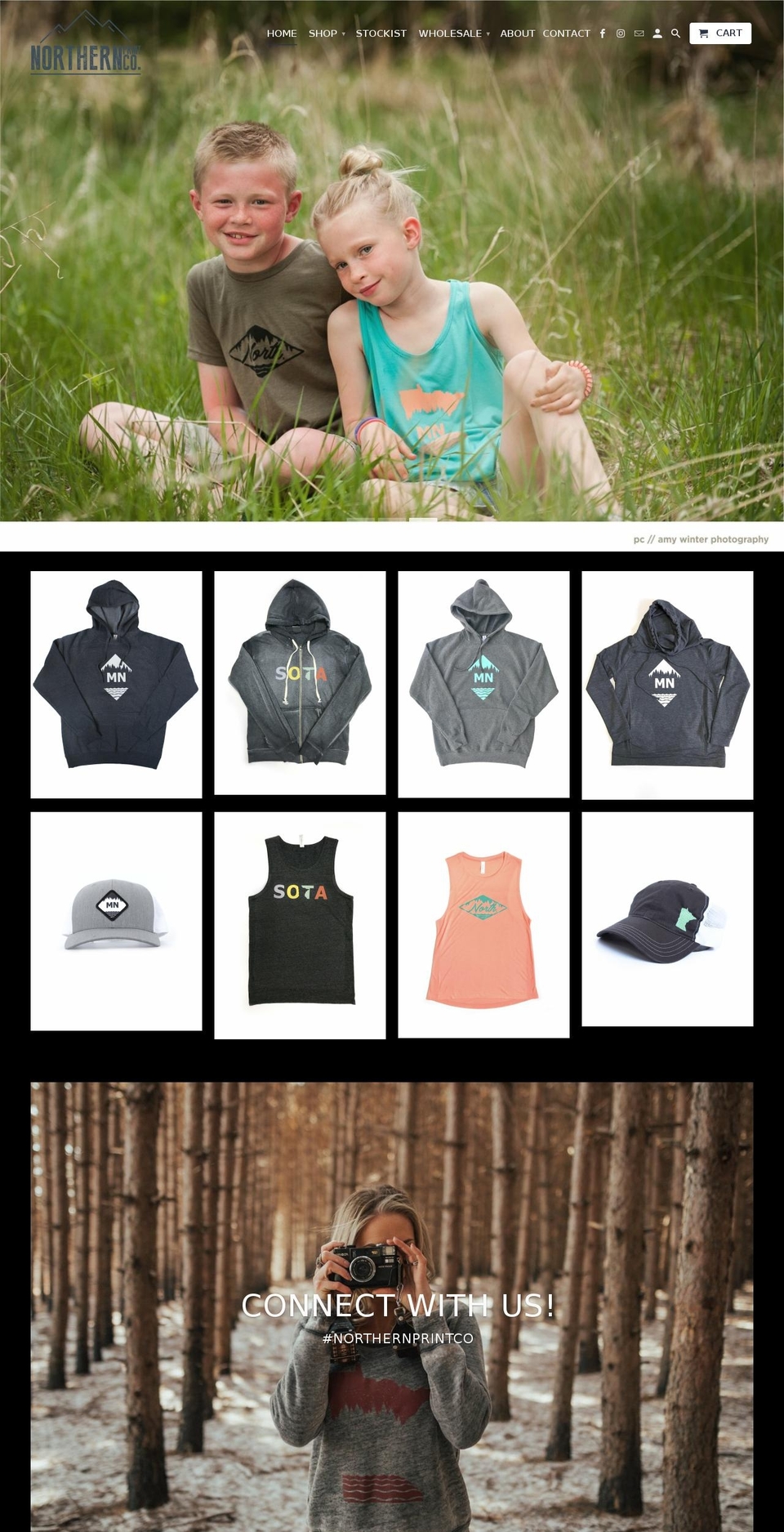 northernprintco.com — Shopify storefront screenshot