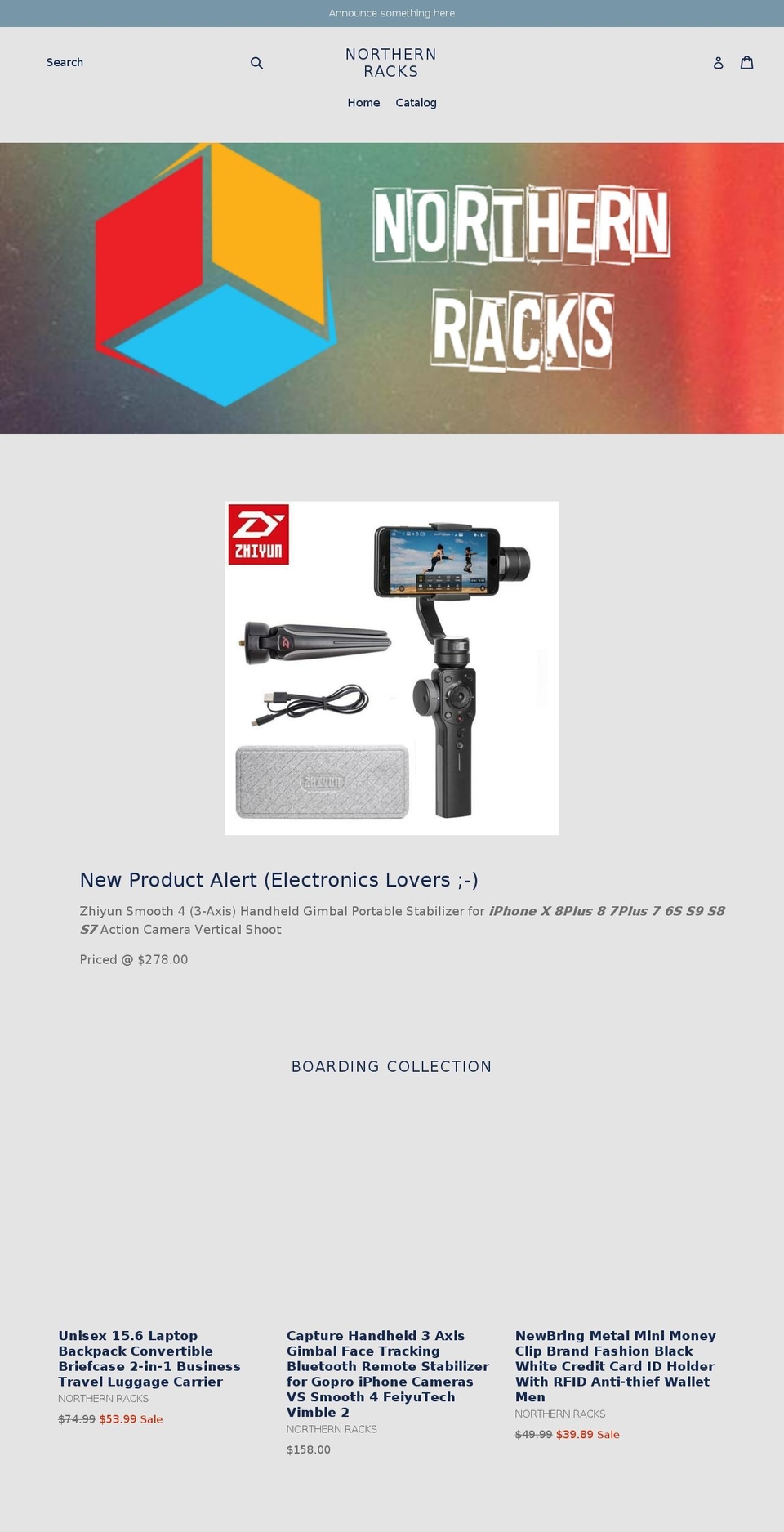 northernracks.com — Shopify storefront screenshot