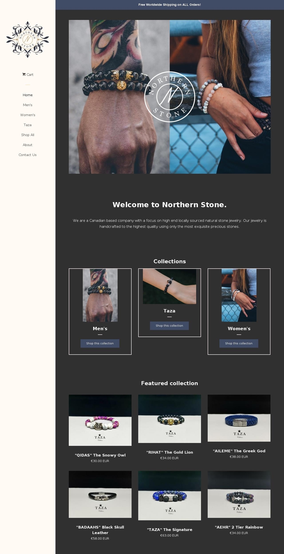 northernstone.co shopify website screenshot