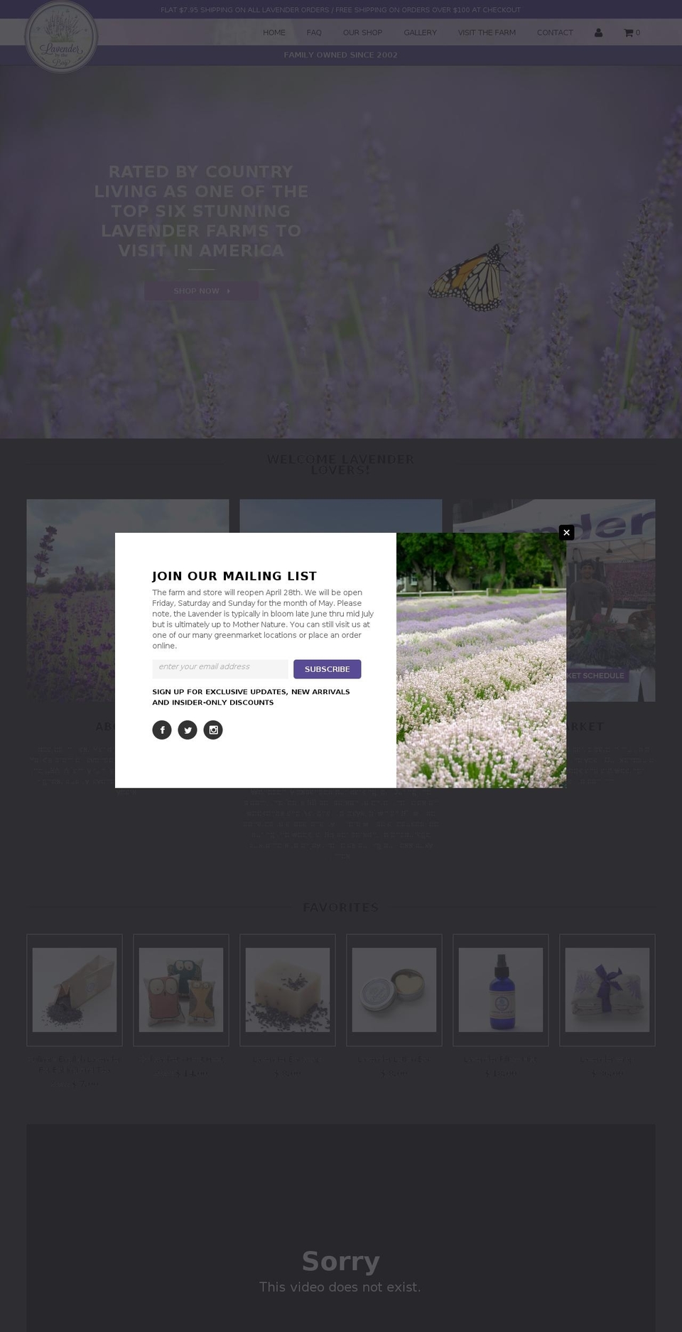 Made With ❤ By Minion Made Shopify theme site example northforklavender.com
