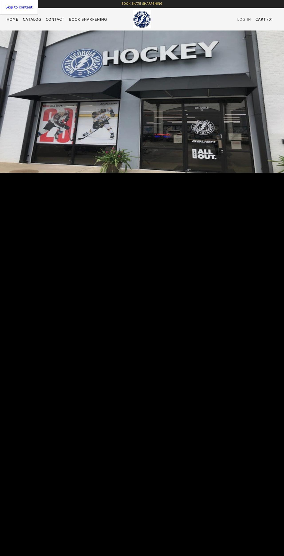 northgeorgiahockey.com shopify website screenshot