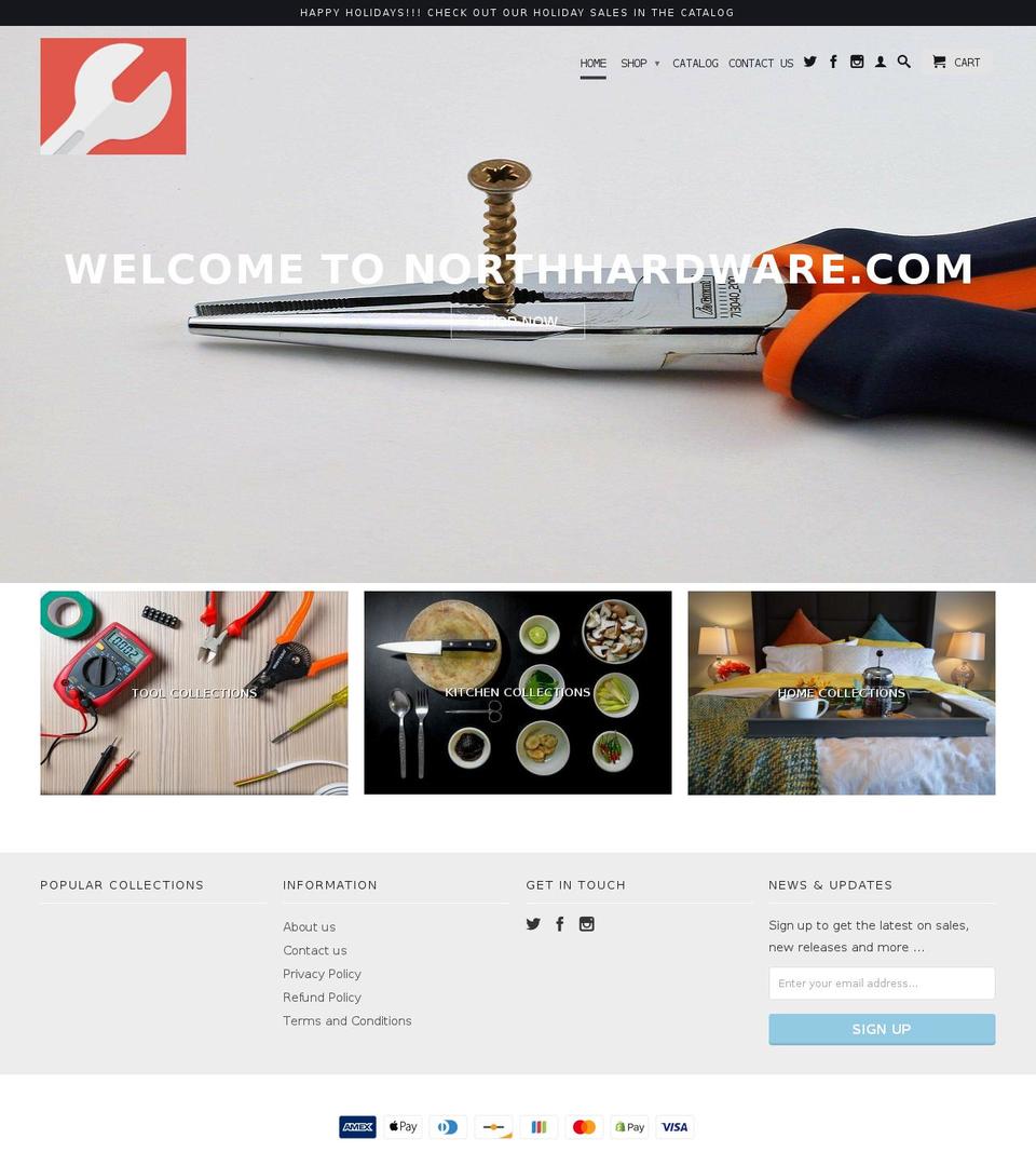 northhardware.com — Shopify storefront screenshot
