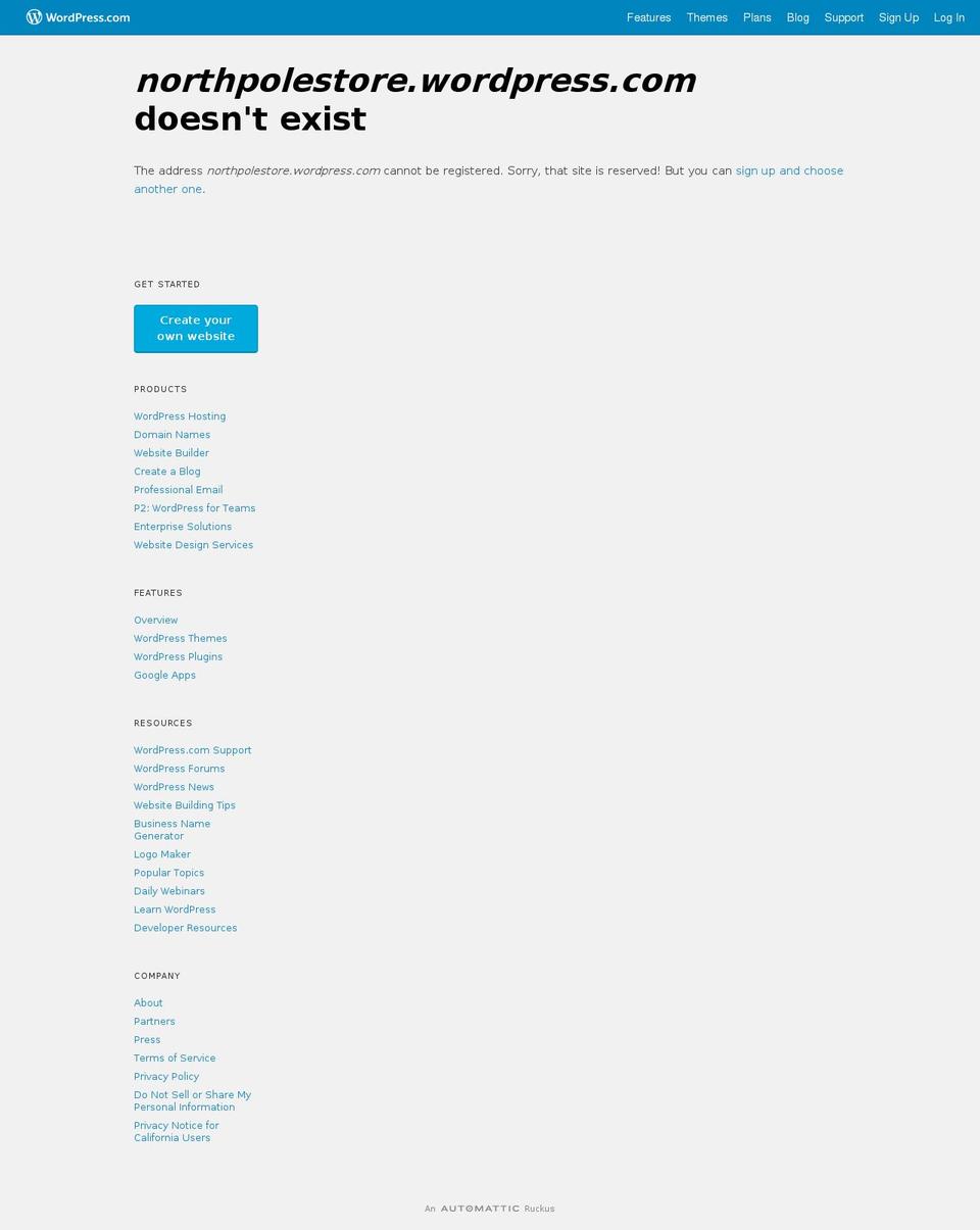 northpolepress.com shopify website screenshot