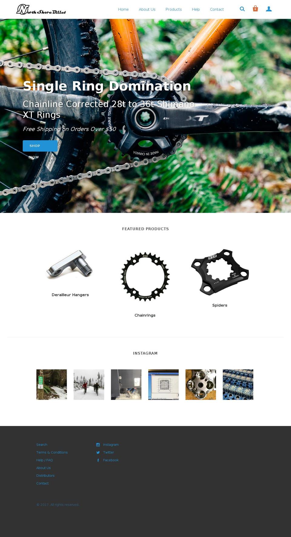 northshorebillet.com shopify website screenshot