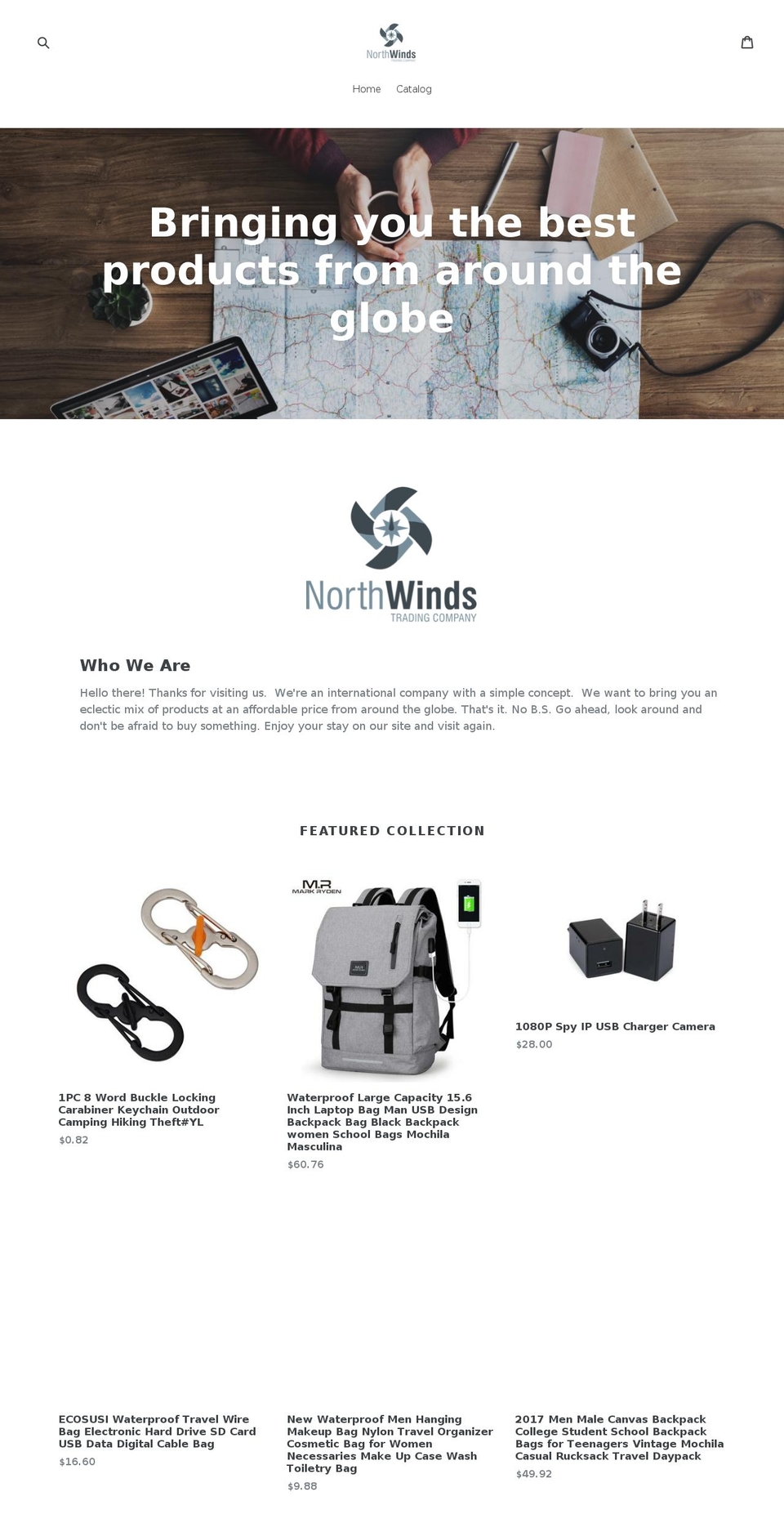 northwindstrade.com — Shopify storefront screenshot