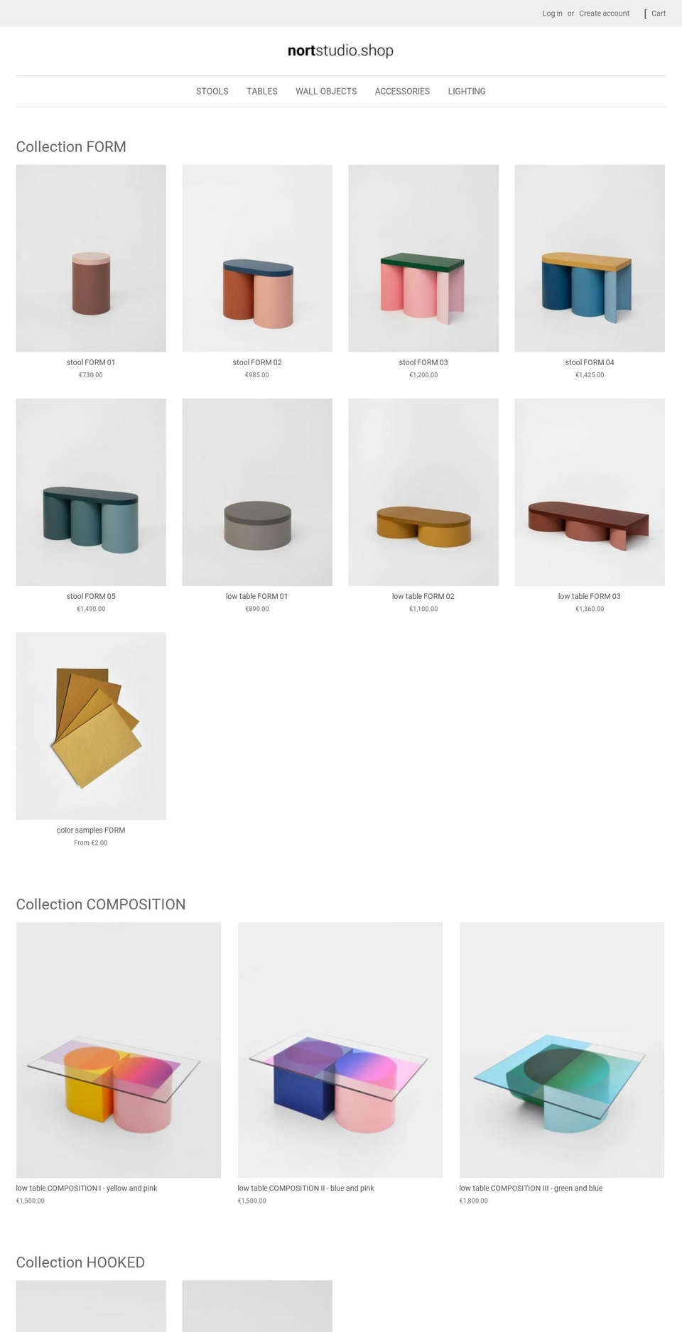 nortstudio-shop.com — Shopify storefront screenshot