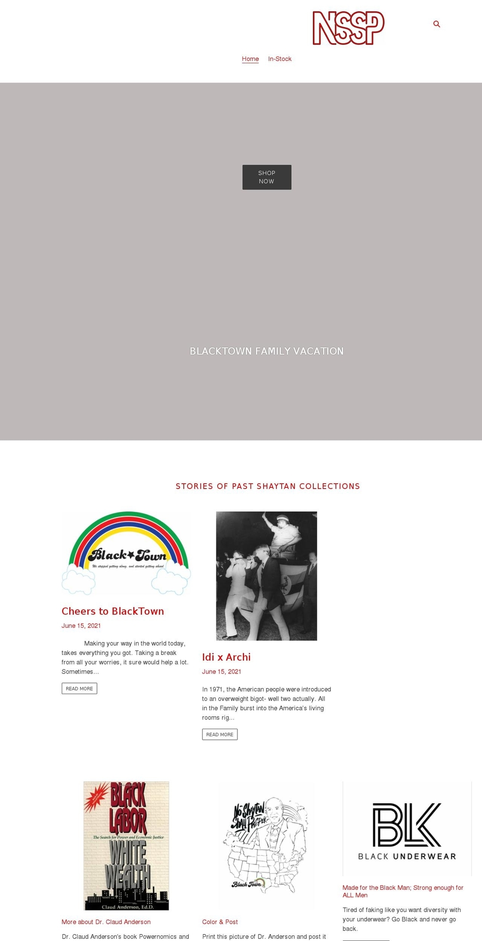 noshaytan.com shopify website screenshot