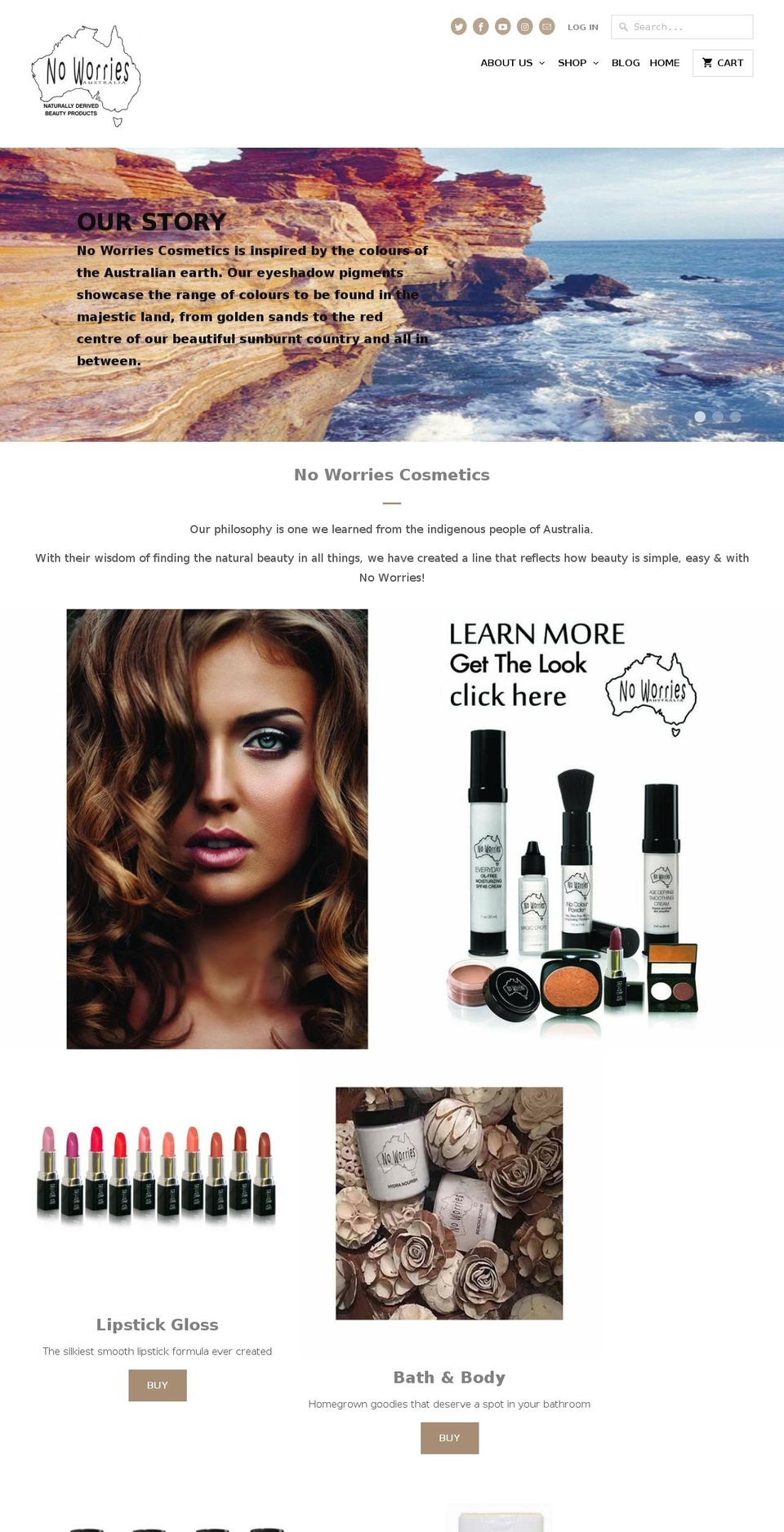 nosweatfoundation.com — Shopify storefront screenshot