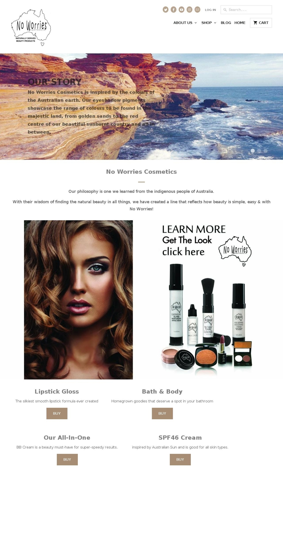 nosweatfoundation.net shopify website screenshot