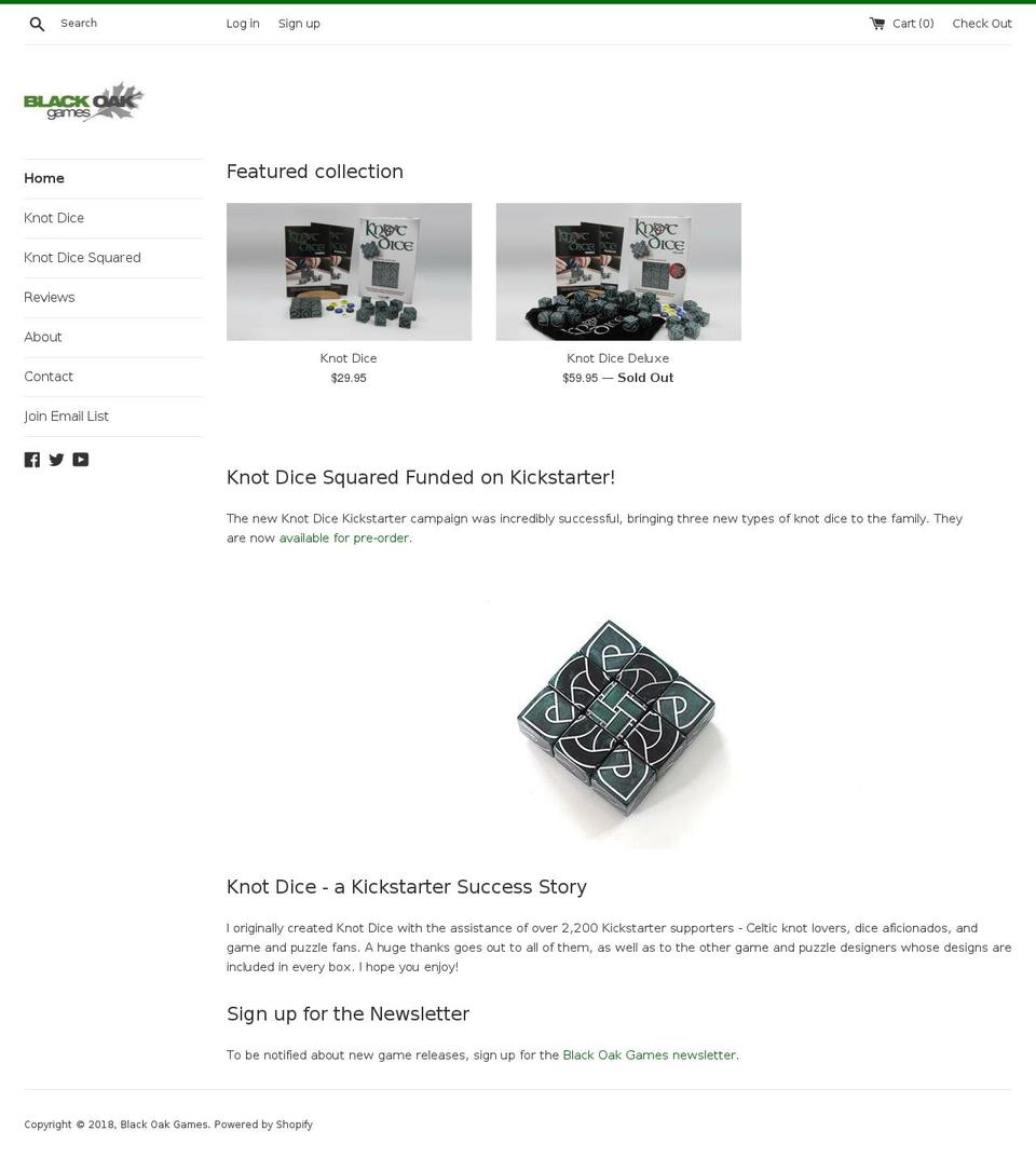 notdice.com — Shopify storefront screenshot