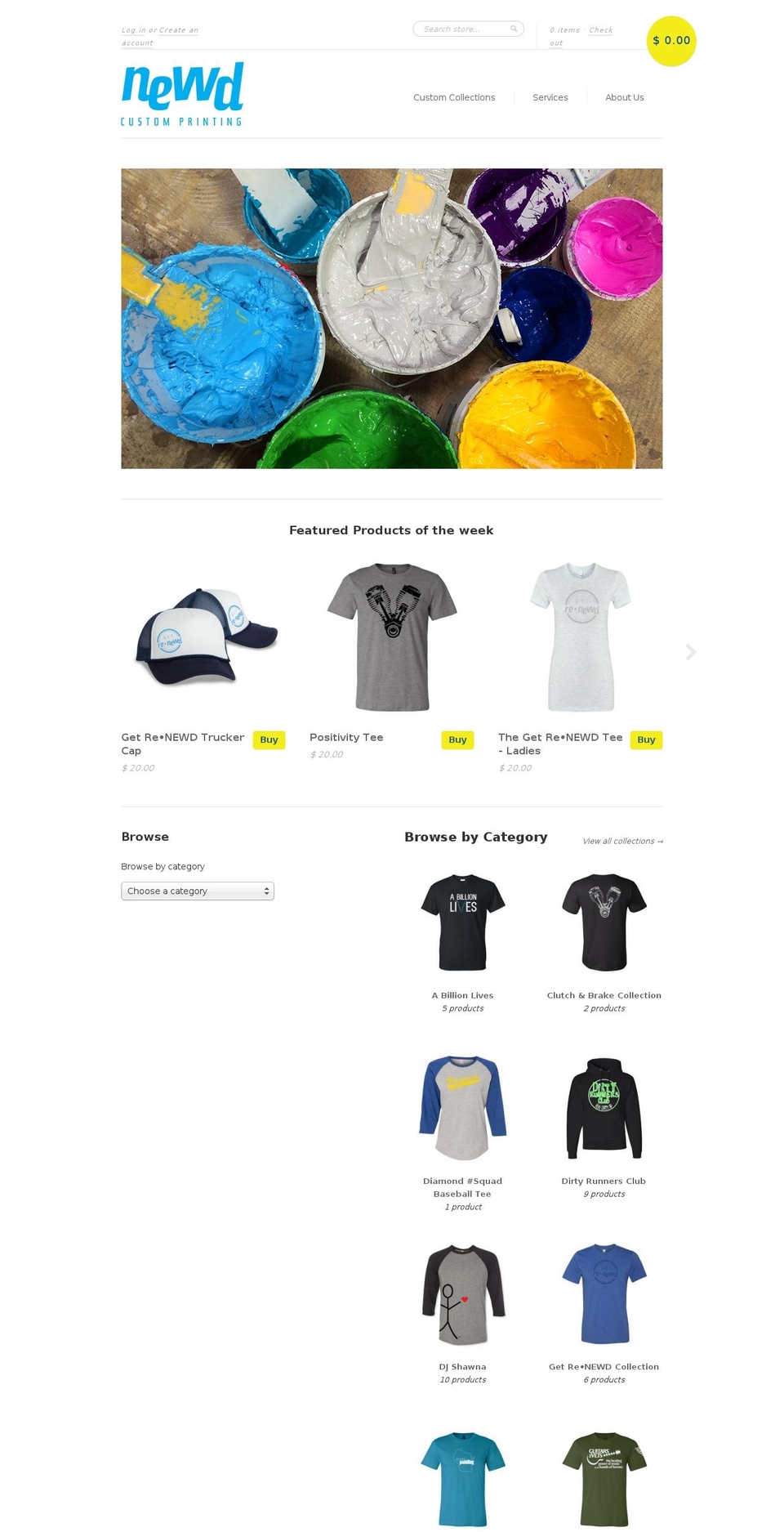 nothingelsewilldo.com shopify website screenshot