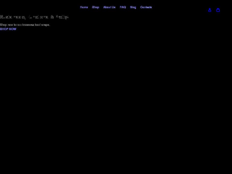 nothingfancysupply.com shopify website screenshot