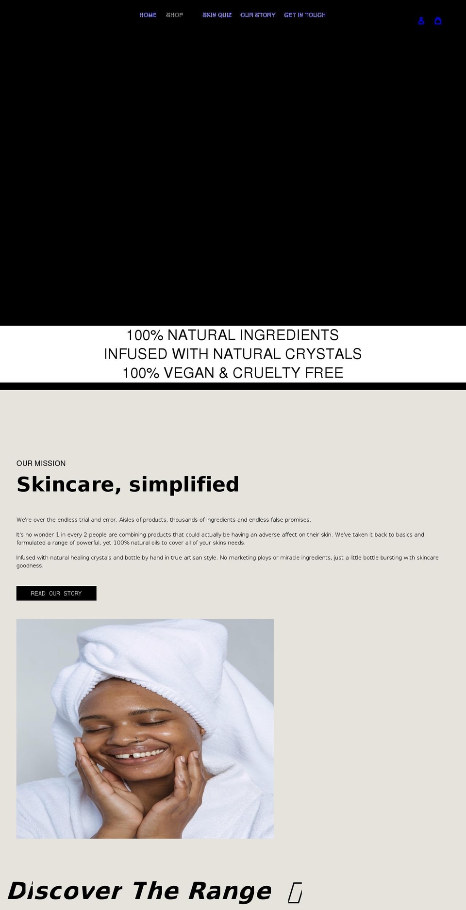 nothingnasty.co.uk shopify website screenshot