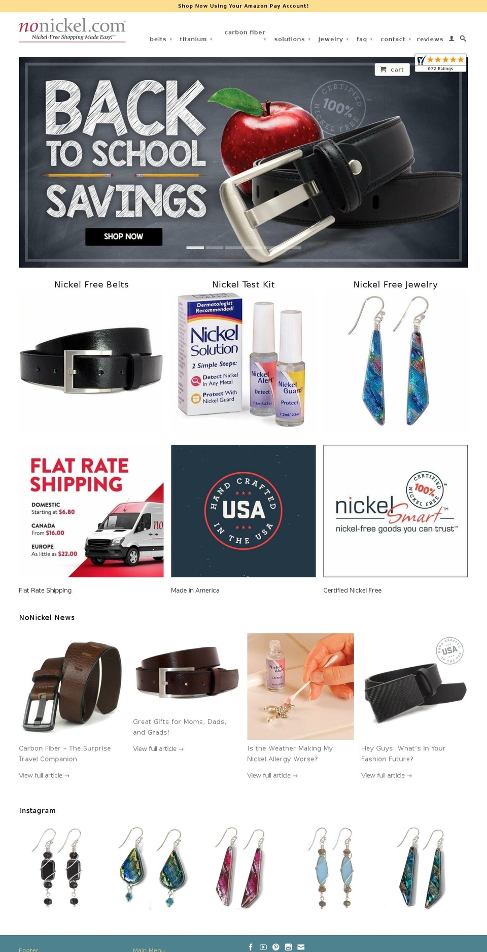 nothingnickel.com Shopify store