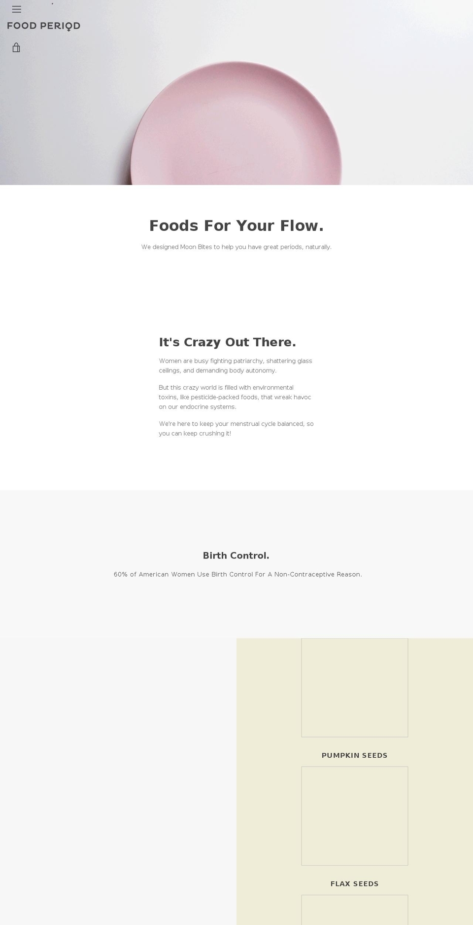 notnormalfoods.com — Shopify storefront screenshot