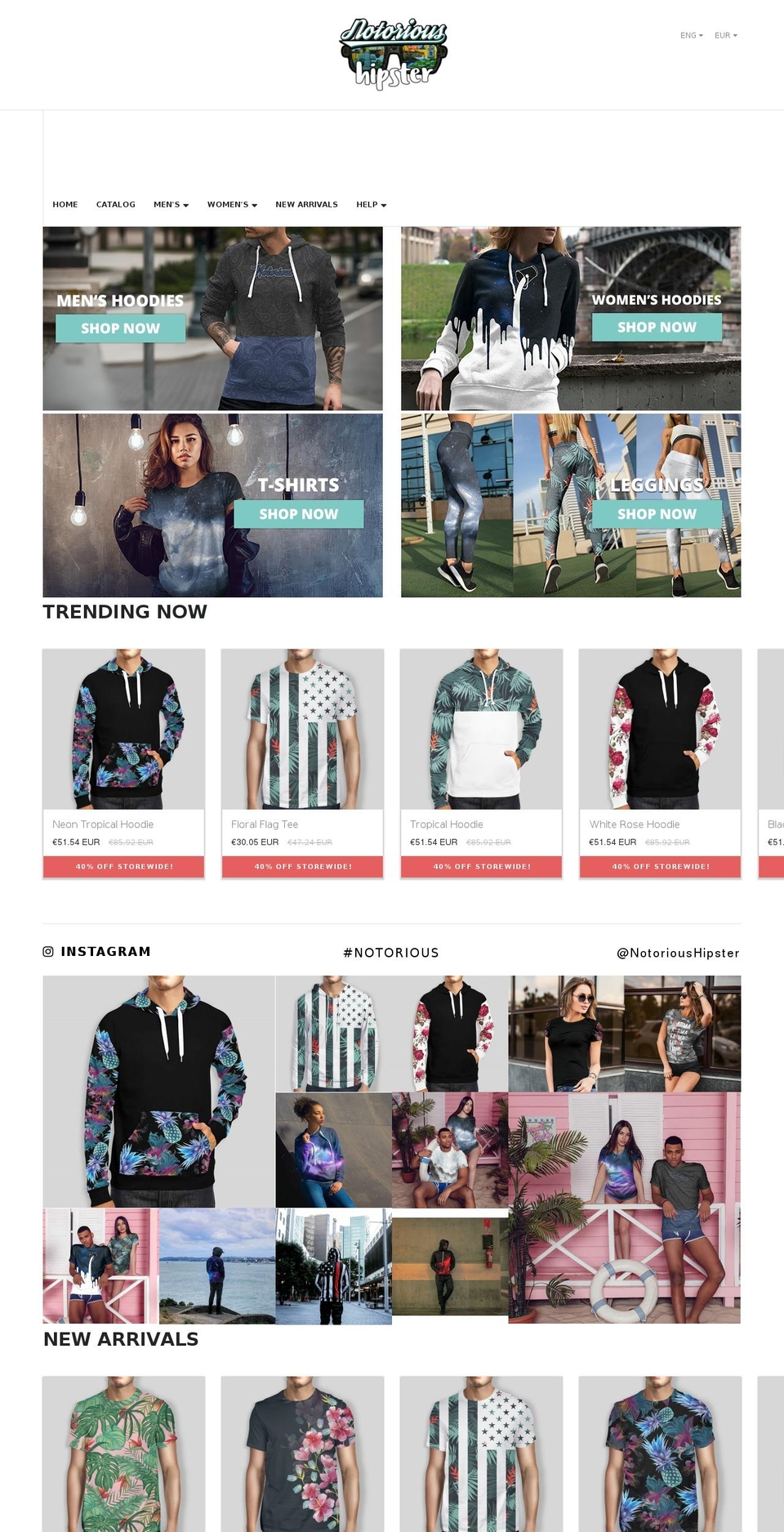 September 1 Backup Shopify theme site example notorioushipster.myshopify.com