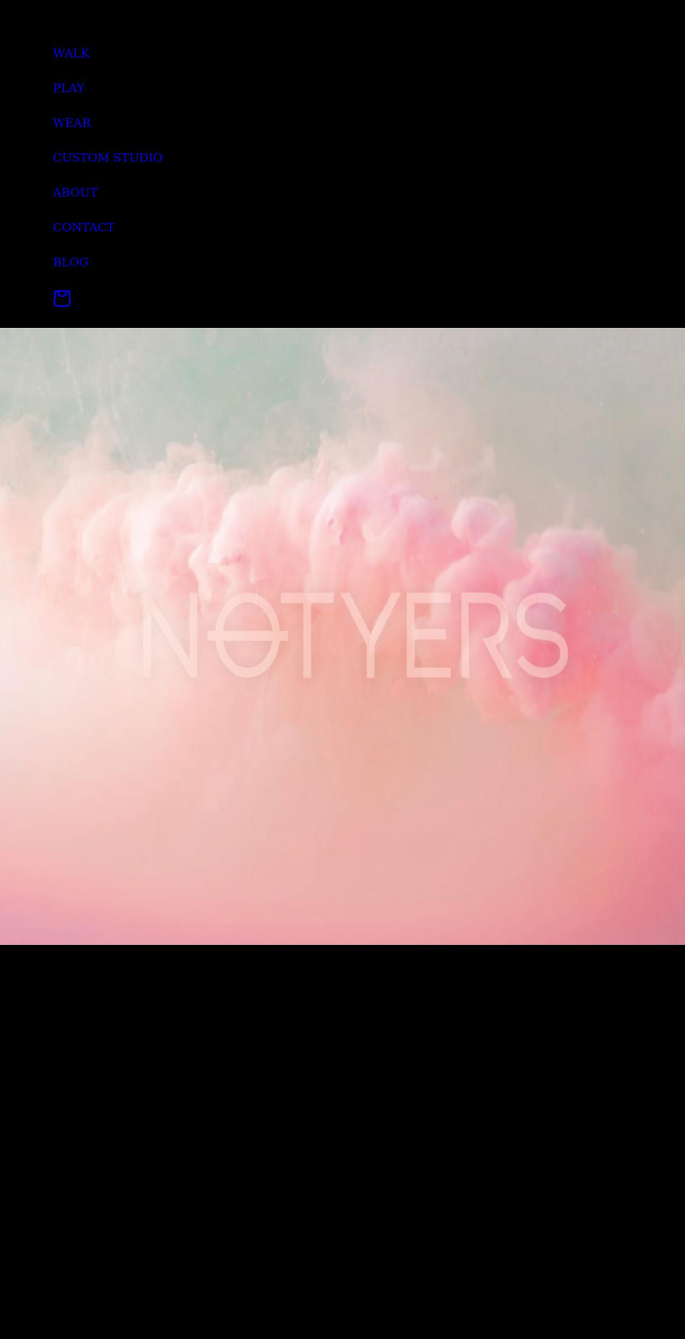 notyers.com shopify website screenshot