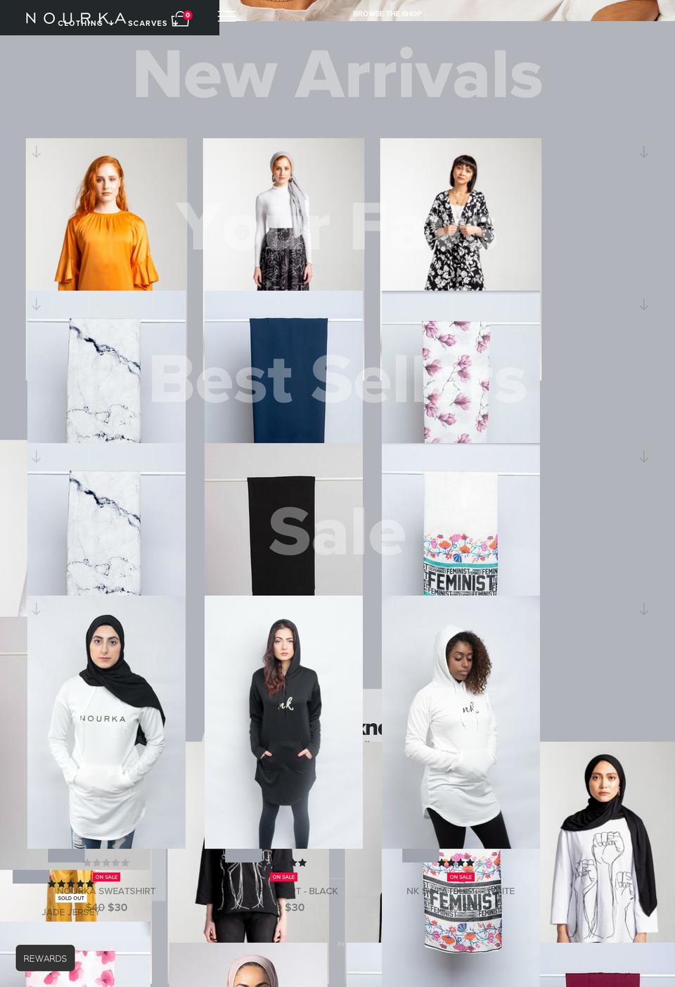 nourka.com — Shopify storefront screenshot