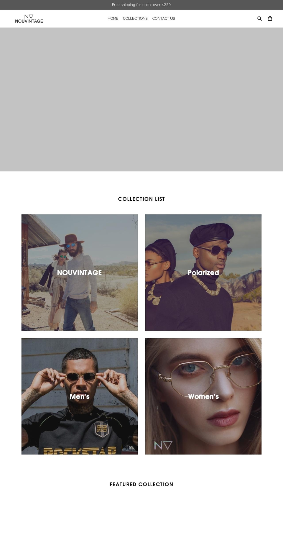 nouvintage.com — Shopify storefront screenshot