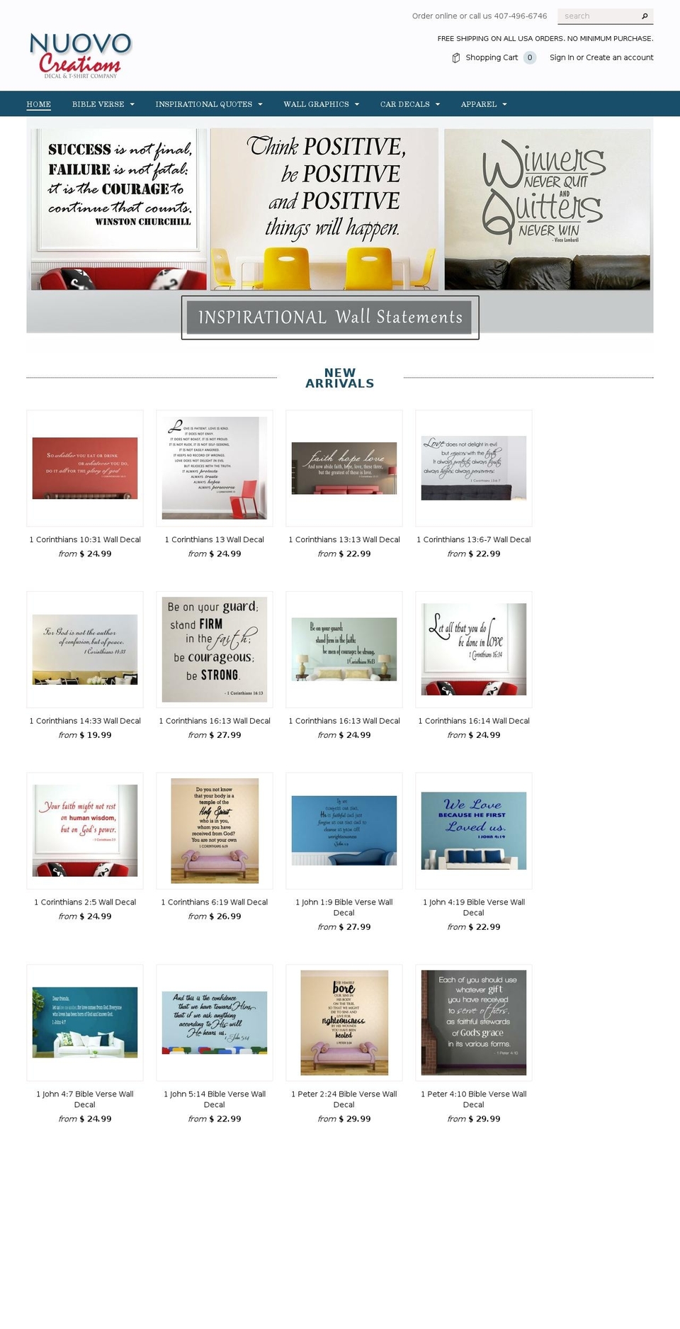 nouvocreations.com — Shopify storefront screenshot