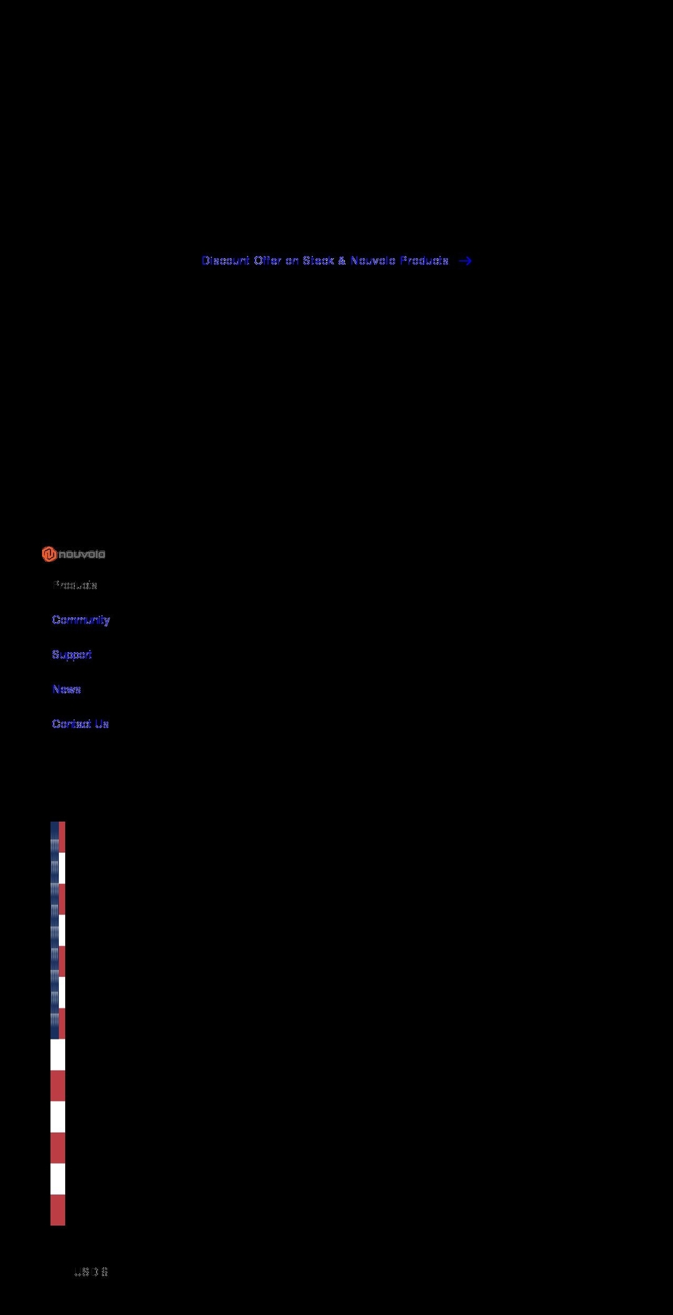 nouvolo.com shopify website screenshot
