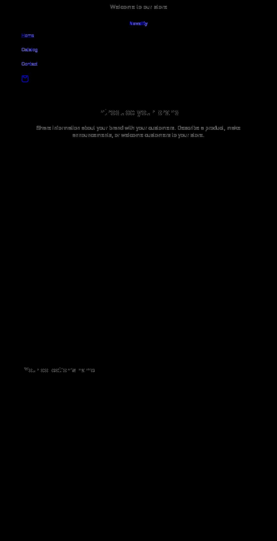 novality.co.uk shopify website screenshot
