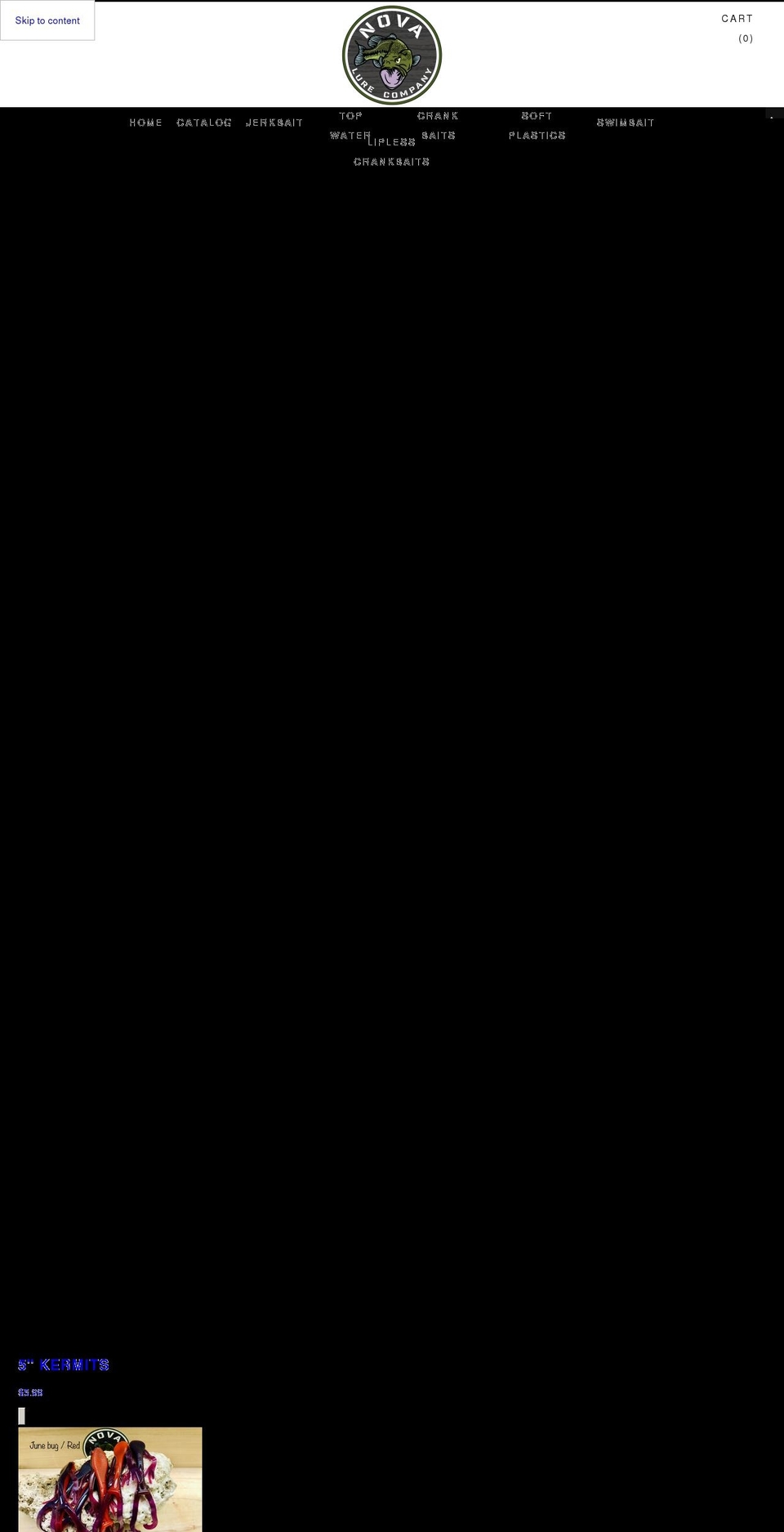 novalurecompany.com shopify website screenshot