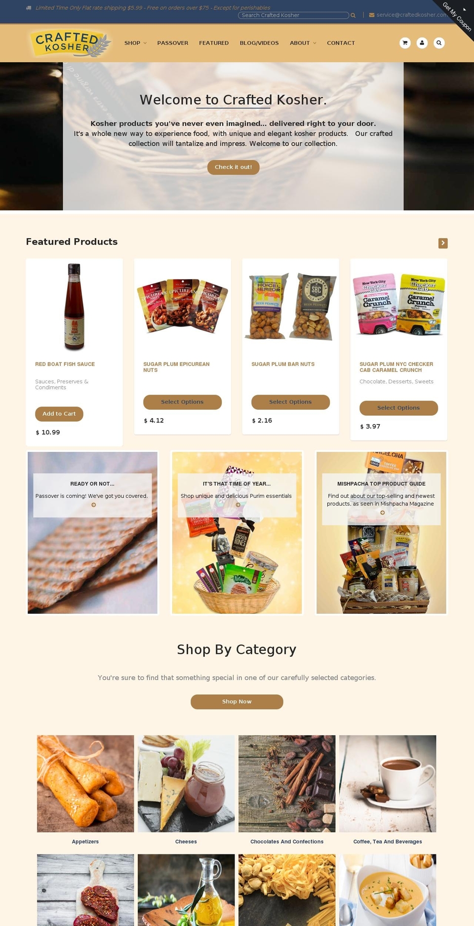 noveltykosher.com shopify website screenshot