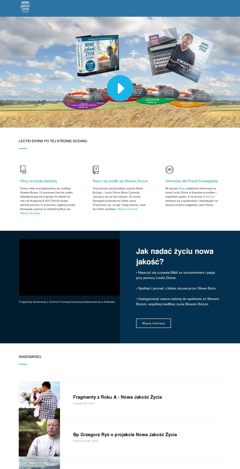 nowajakosczycia.com shopify website screenshot