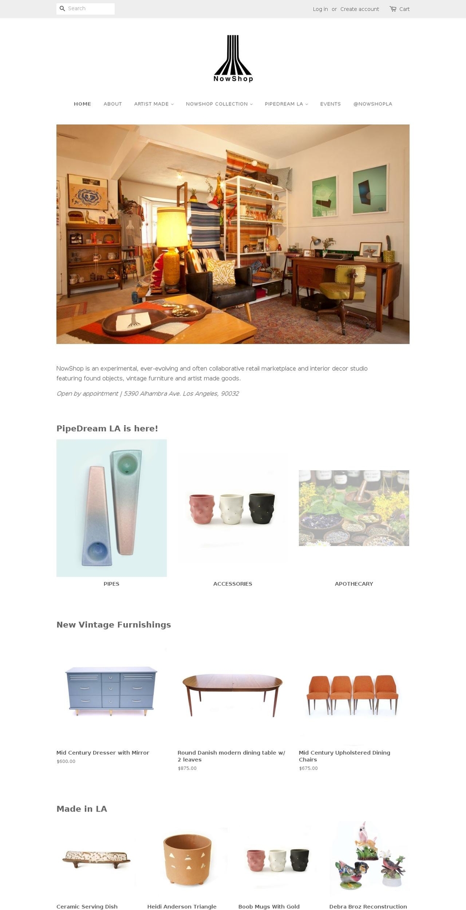 nowshopla.com — Shopify storefront screenshot